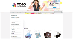 Desktop Screenshot of foto-akcesoria.net
